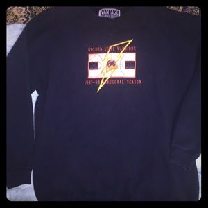 Vintage golden state warriors crewneck 90s sz xL